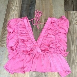 Entro pink crop top